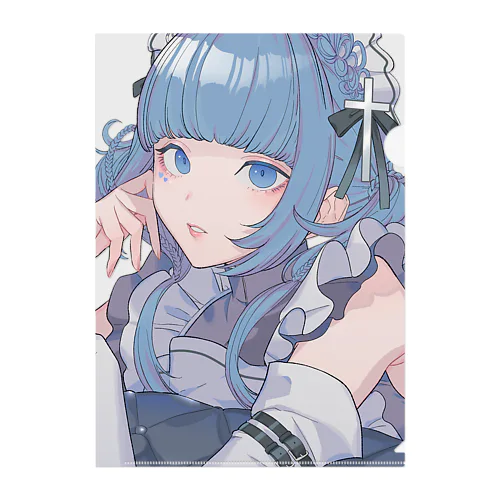 七瀬さくら サイバーメイドver. Clear File Folder