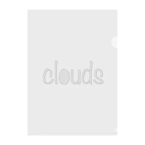 clouds Clear File Folder