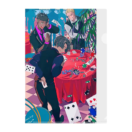 ペテン師が笑う Clear File Folder