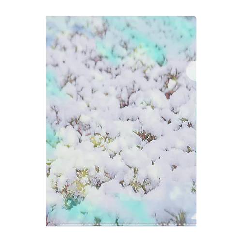 SnowFantasy Clear File Folder