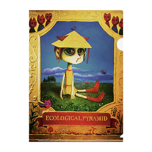 ecological pyramid Clear File Folder