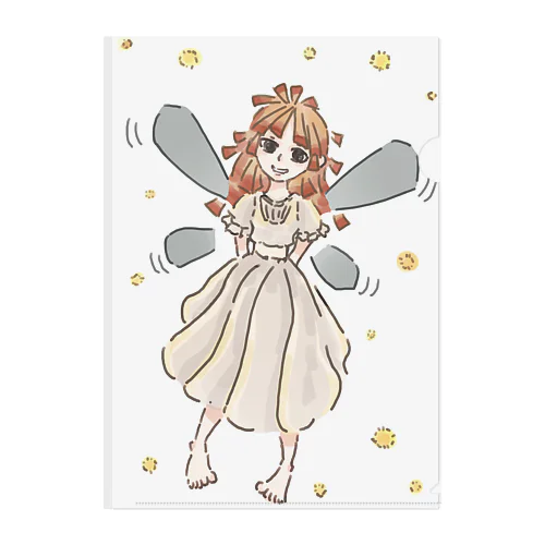 サニーちゃん Clear File Folder