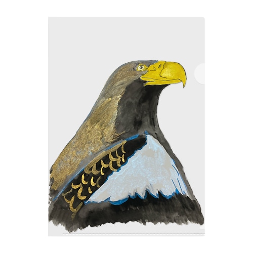 オオワシ　🦅でござる🪶 Clear File Folder