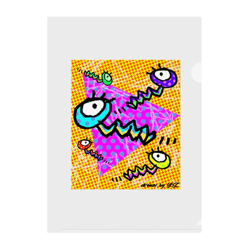 GRAFFITI WORM クリアファイル