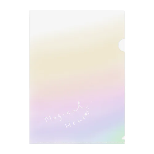 magical hour Clear File Folder