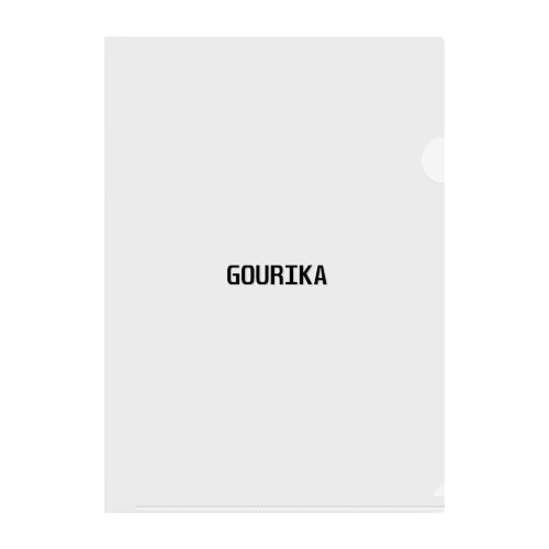 gourika Clear File Folder