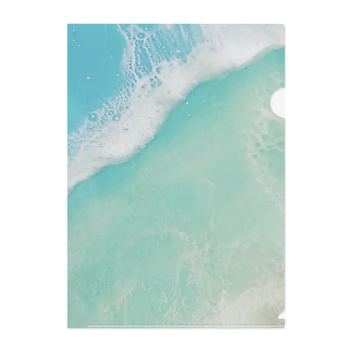 Oceanアート Clear File Folder