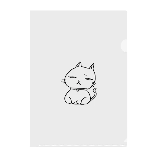 ゆこねこ Clear File Folder