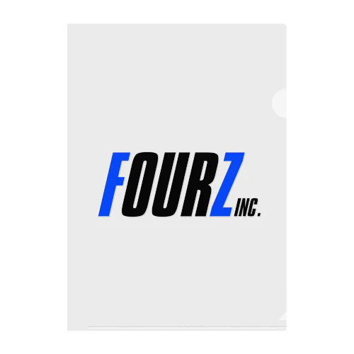 FOURZ inc. Clear File Folder