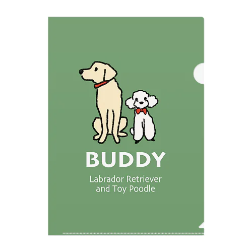 BUDDY Clear File Folder