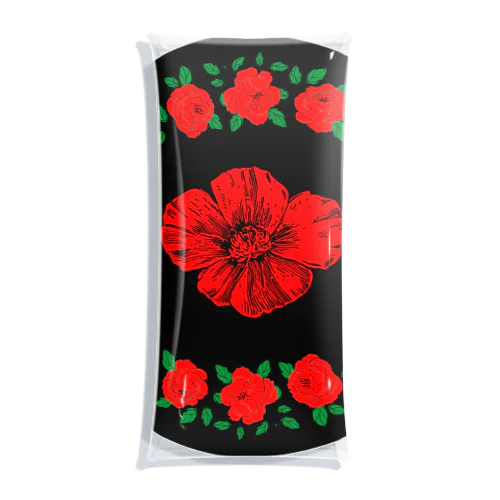 心臓よ花と咲け Clear Multipurpose Case