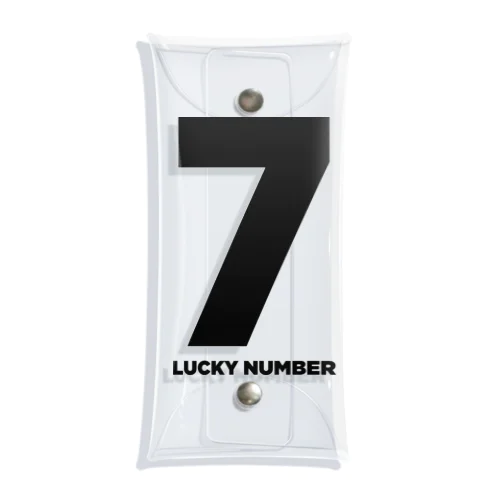 7_LUCKY NUMBER クリアマルチケース