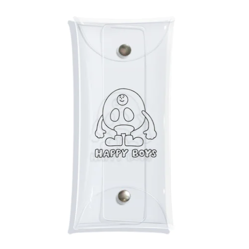 Happy Boys Clear Multipurpose Case