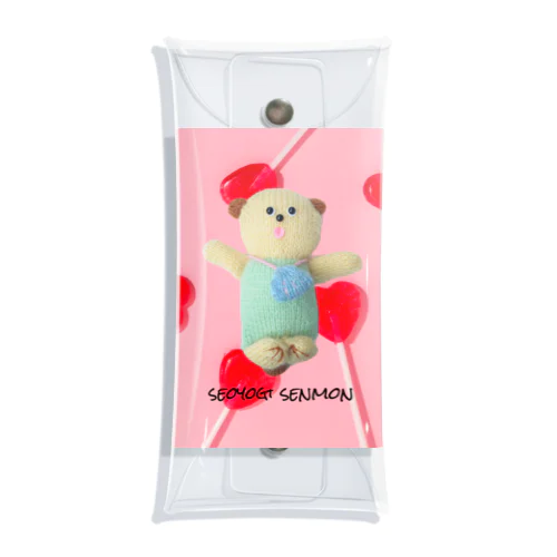 ラブリー♥背泳ぎくん Clear Multipurpose Case