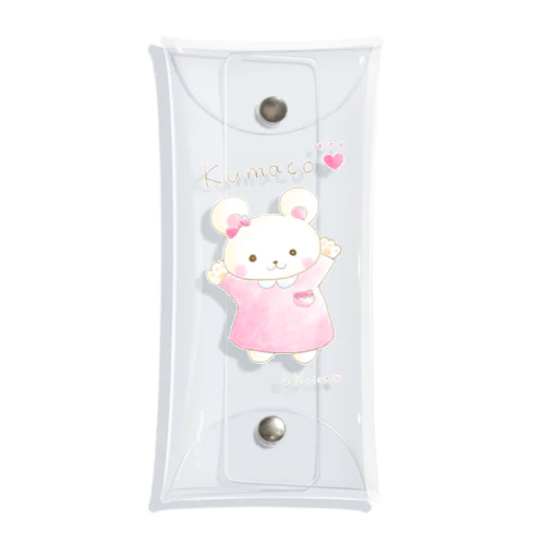 くまこちゃん♡ Clear Multipurpose Case