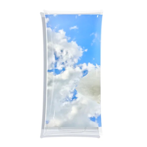 わたあめ雲 Clear Multipurpose Case