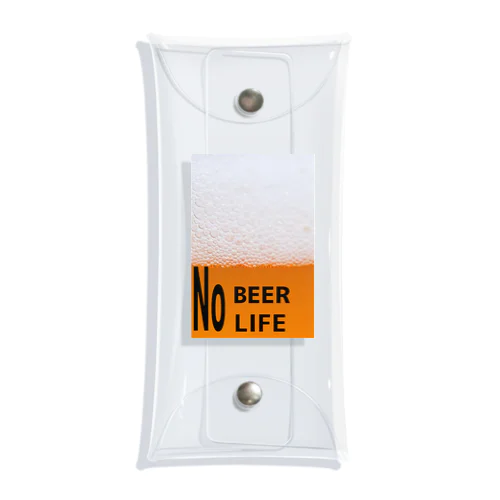 No BEER No LIFE Clear Multipurpose Case