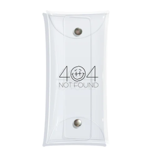 NOT FOUND Clear Multipurpose Case