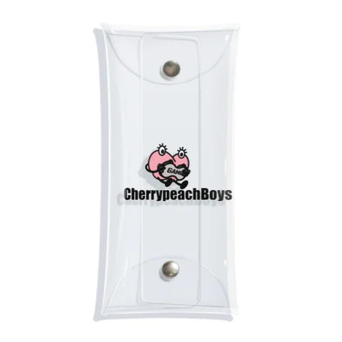 Lipchan playing game ver Logo入り Clear Multipurpose Case