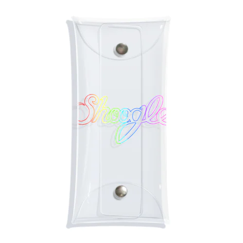 Shoogle(シューグル) Rainbow Line Clear Multipurpose Case