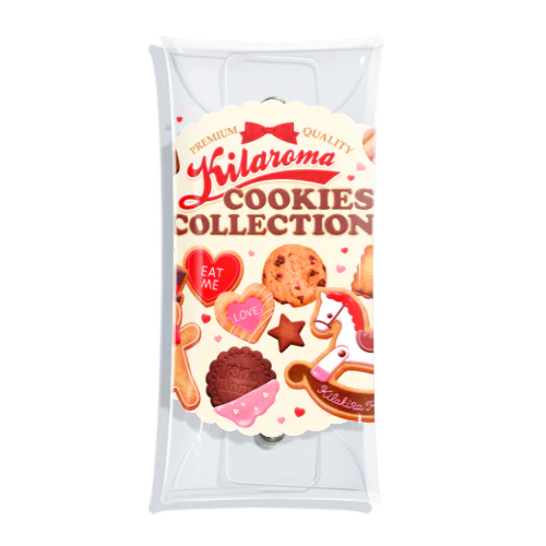COOKIE COLLECTION No.01 Clear Multipurpose Case