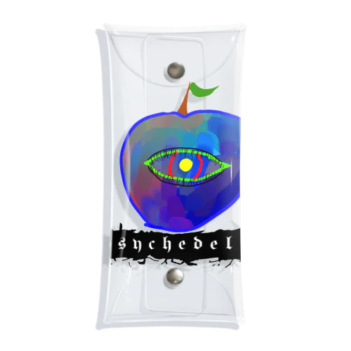 サイケデリックアップル(Psychedelic apple) Clear Multipurpose Case