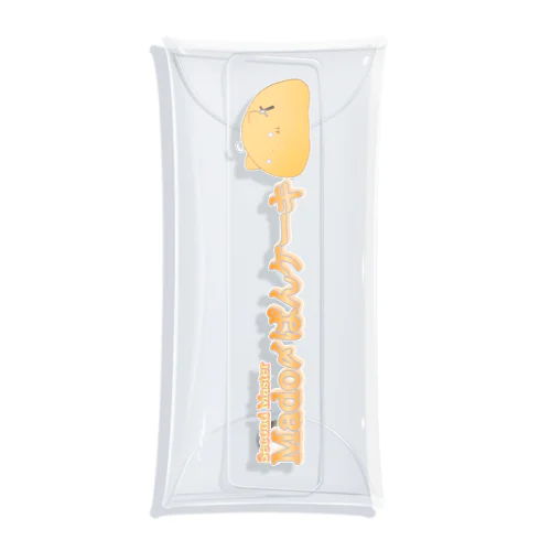 Mado〆ぱんケーキ グッズ Clear Multipurpose Case