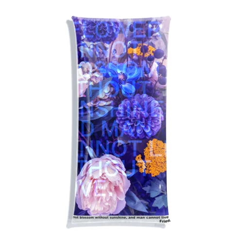 人生を豊かにする格言・花 Clear Multipurpose Case