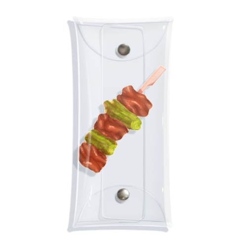 焼き鳥-ねぎま Clear Multipurpose Case