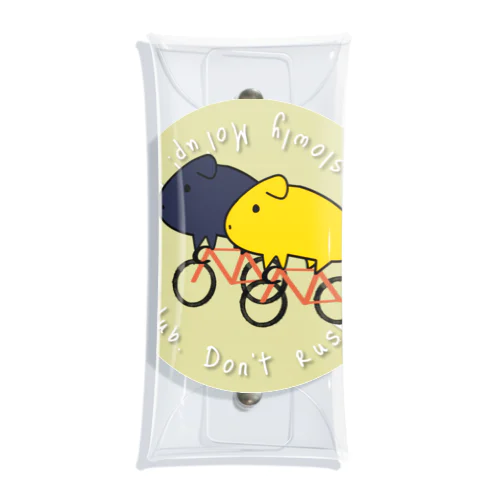 mol’up cycling club Clear Multipurpose Case