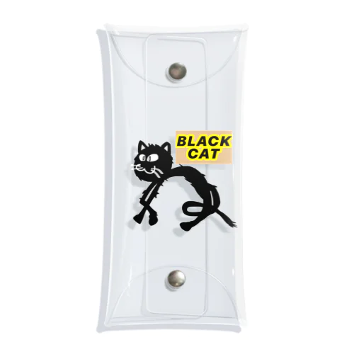  BLACK  CAT Clear Multipurpose Case