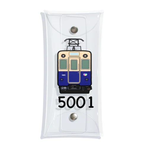 阪神5001形 Clear Multipurpose Case