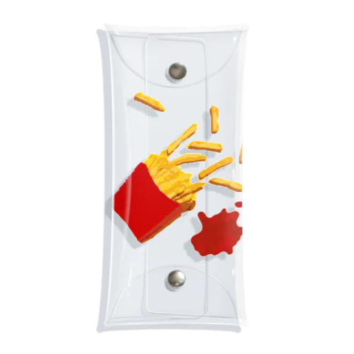 french fries Clear Multipurpose Case