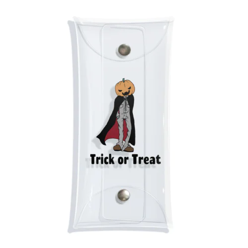 Trick or Treat Clear Multipurpose Case
