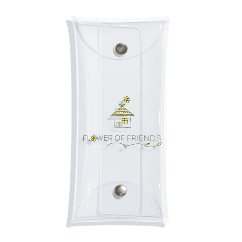 flower of friends Clear Multipurpose Case