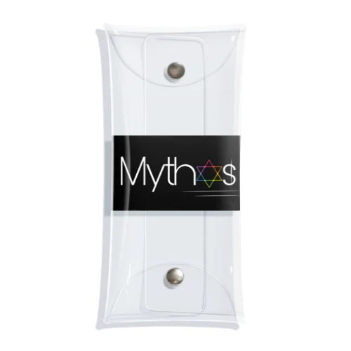 Mythos/クールロゴマーク・Tag Clear Multipurpose Case