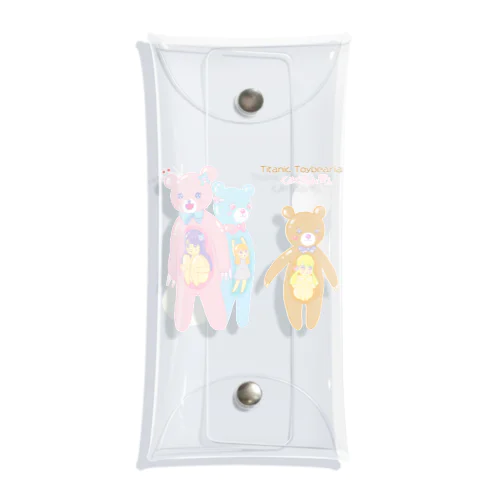 くまぐるみ星人 Clear Multipurpose Case