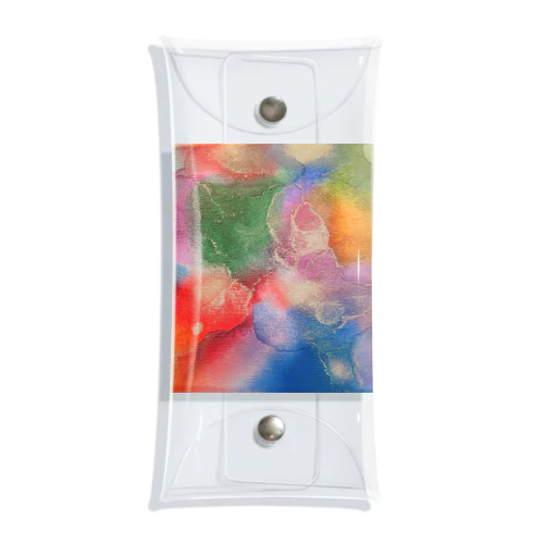 colorful Clear Multipurpose Case