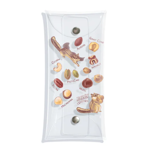 NUTS collection ナッツコレクション Clear Multipurpose Case