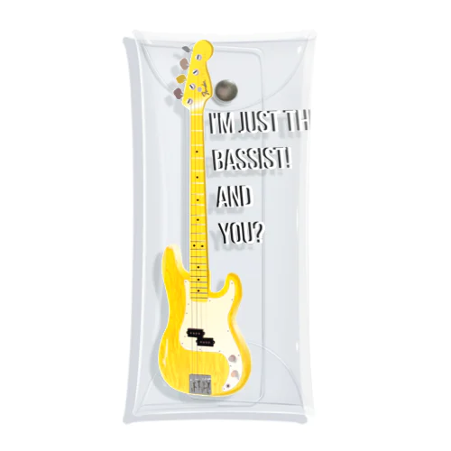 I'm just the bassist! and you? PB クリアマルチケース