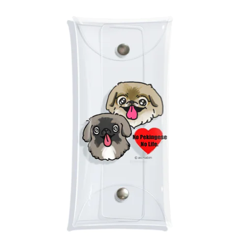 No Pekingese No Life. Clear Multipurpose Case