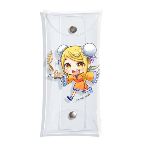 餃子どうぞどうぞシリーズ Clear Multipurpose Case