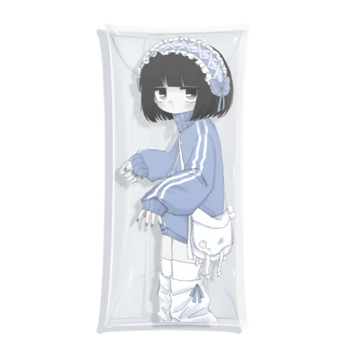 女の子だよ Clear Multipurpose Case