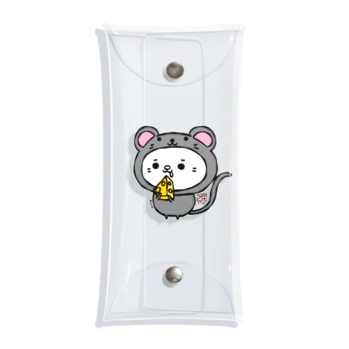 にゃんころげ#0033 Clear Multipurpose Case