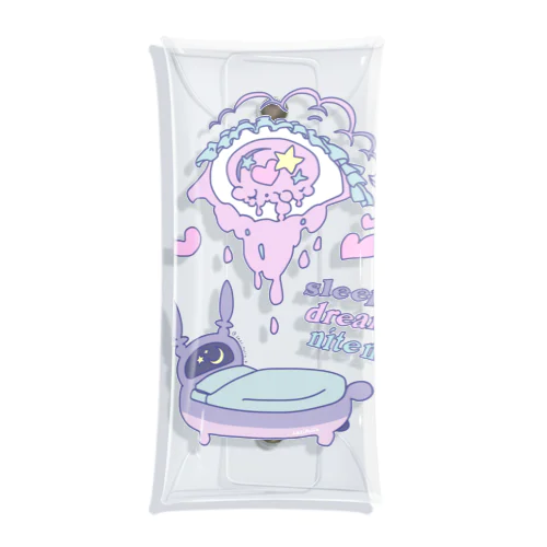 レム睡眠 Clear Multipurpose Case