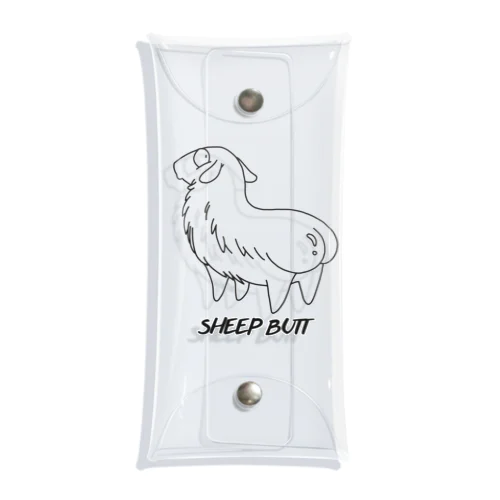 Sheep butt  Clear Multipurpose Case