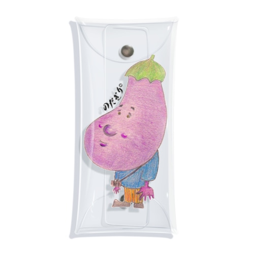 なすびくん Clear Multipurpose Case