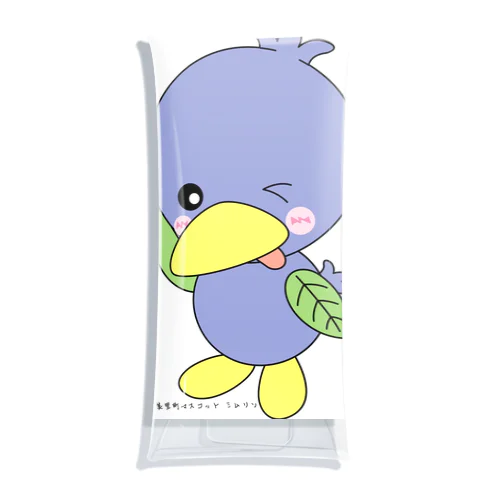 美里町マスコット ミムリン Clear Multipurpose Case