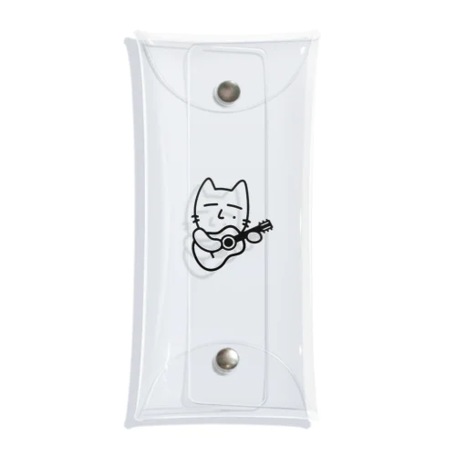 ねこちるくんスルー Clear Multipurpose Case