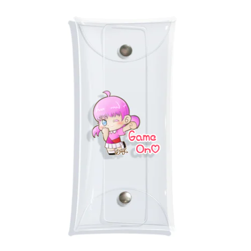 ゲームオン！モモちゃん Clear Multipurpose Case